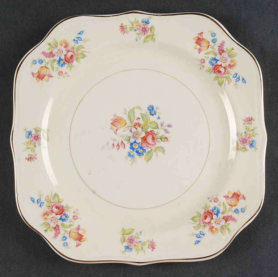 N1699 Square Salad Plate by Homer Laughlin -1