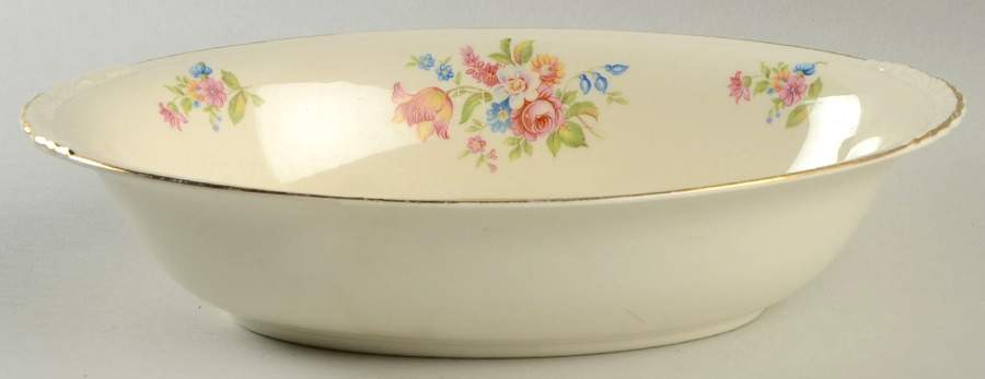 N1699 9" Oval Vegetable Bowl by Homer Laughlin -1