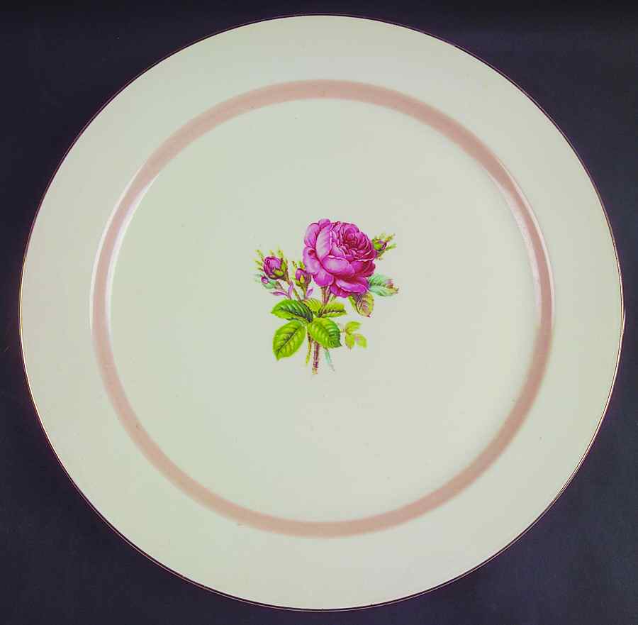 N1580 13" Chop Plate (Round Platter) by Homer Laughlin -1