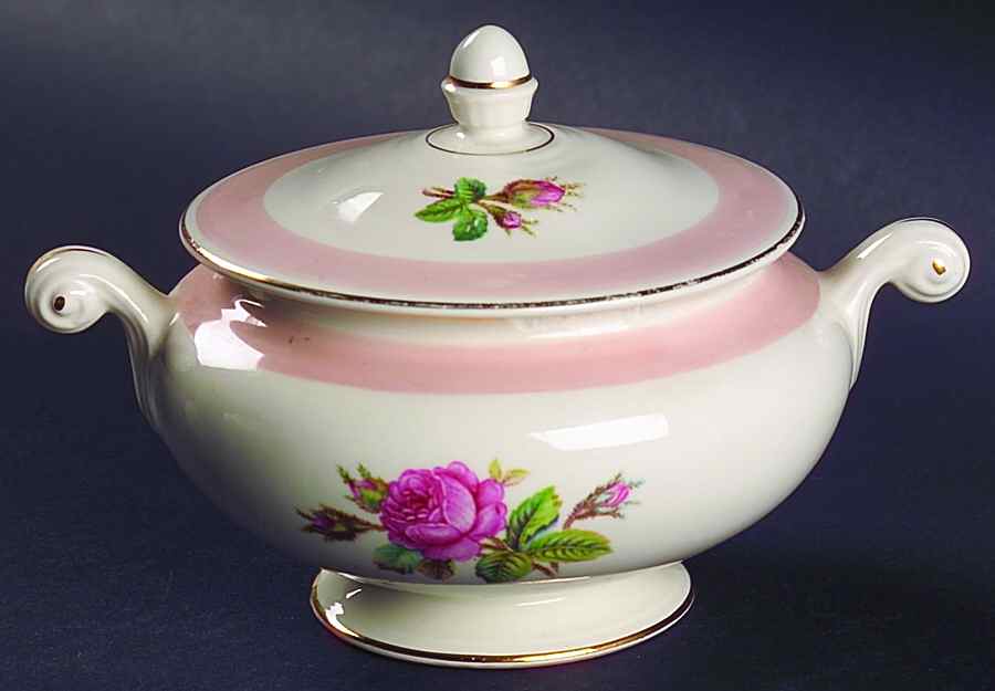 N1580 Sugar Bowl & Lid by Homer Laughlin -1