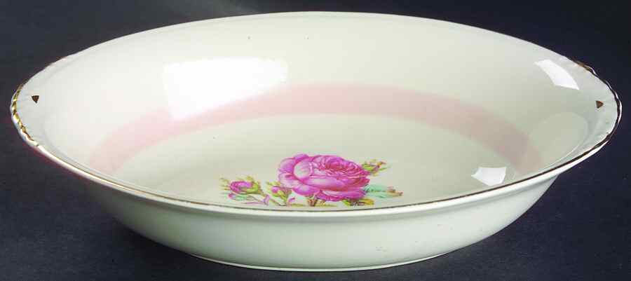 N1580 9" Oval Vegetable Bowl by Homer Laughlin -1