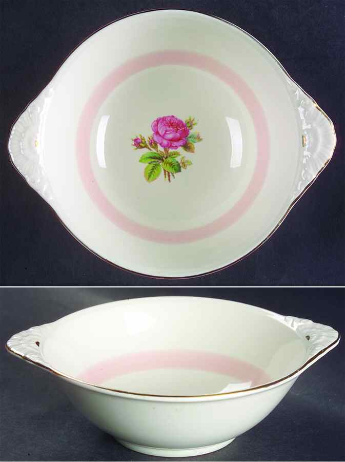 N1580 Lugged Cereal Bowl by Homer Laughlin -1