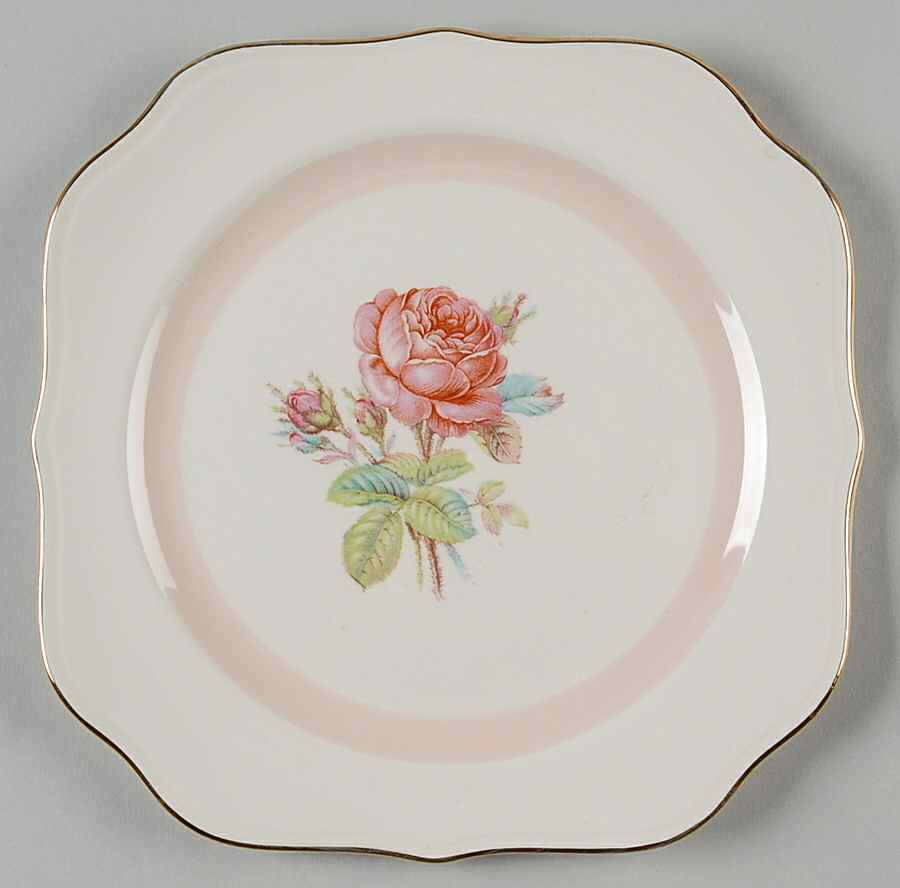 N1580 Square Salad Plate by Homer Laughlin -1