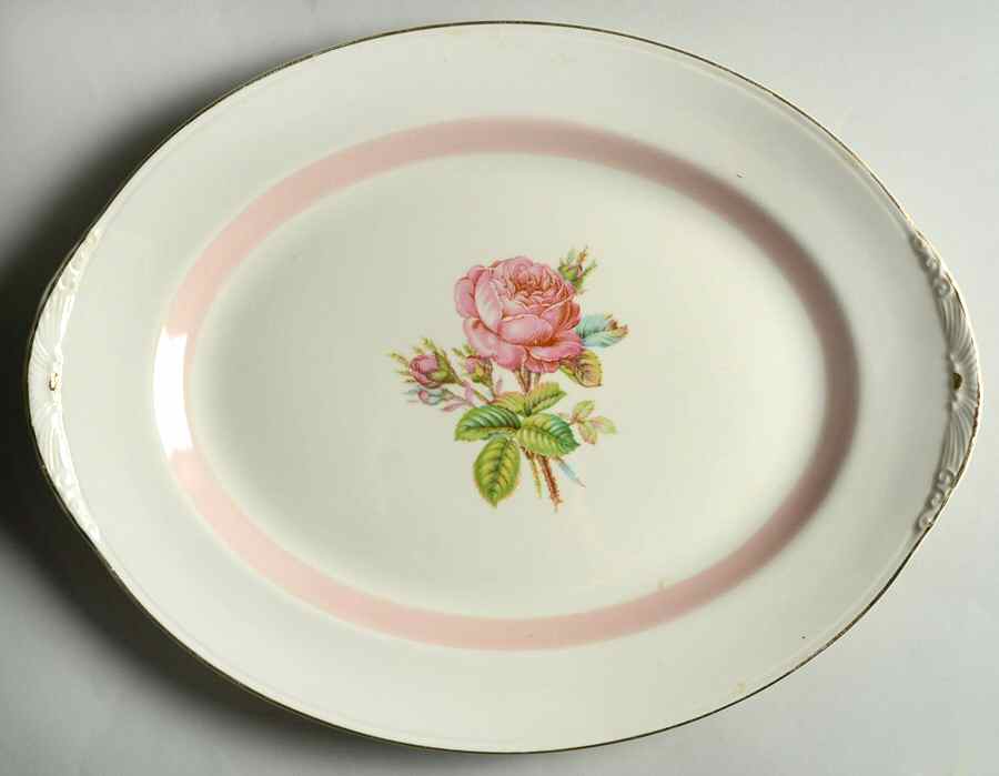 N1580 13" Oval Serving Platter by Homer Laughlin -1