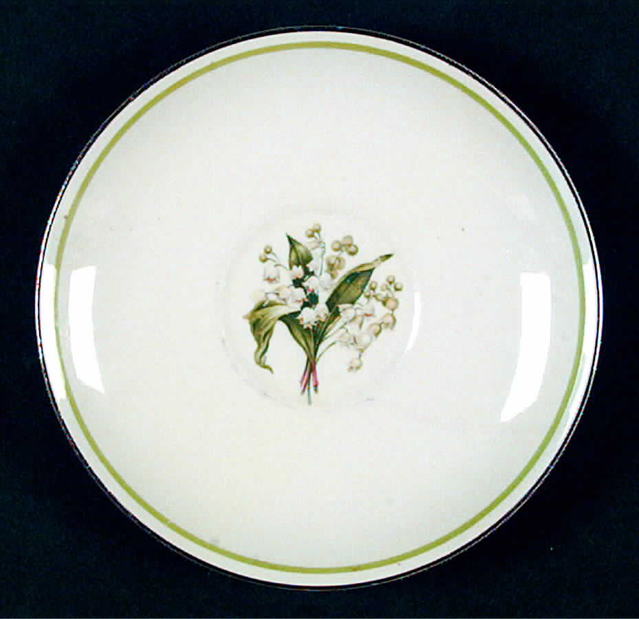 Lily of The Valley Saucer by Homer Laughlin -1