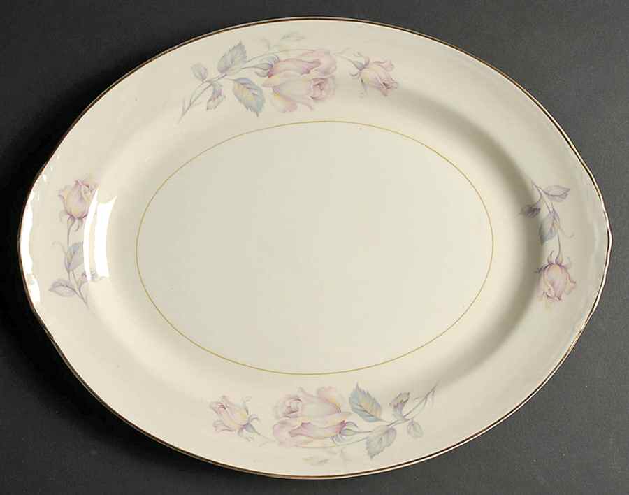 N1750 15" Oval Serving Platter by Homer Laughlin -1