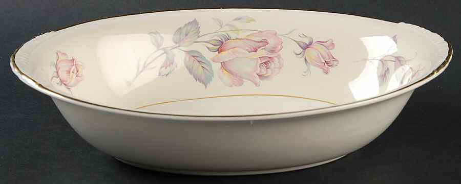 N1750 9" Oval Vegetable Bowl by Homer Laughlin -1