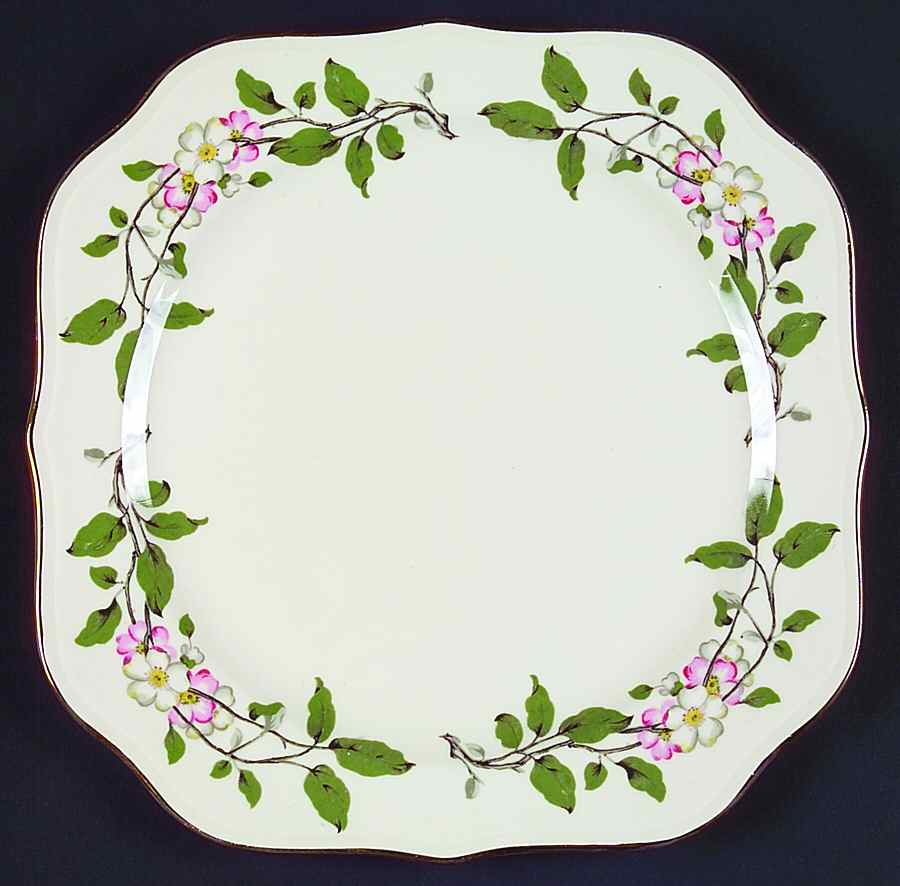 N1798 Square Salad Plate by Homer Laughlin -1
