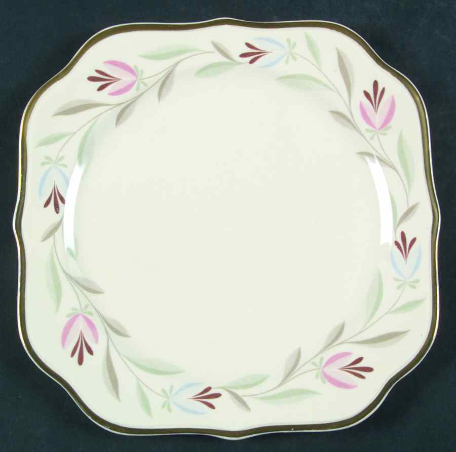Nantucket Square Salad Plate by Homer Laughlin -1