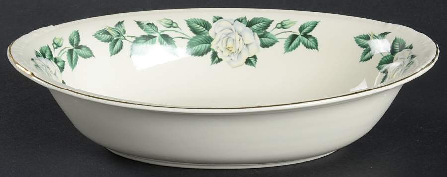 Nassau 9" Oval Vegetable Bowl by Homer Laughlin -1