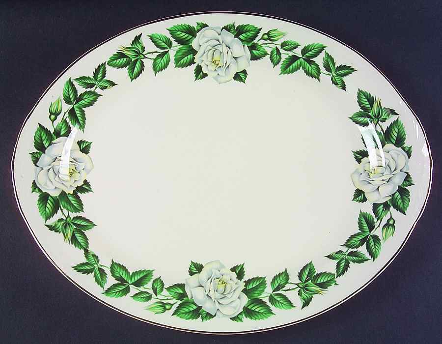Nassau 15" Oval Serving Platter by Homer Laughlin -1