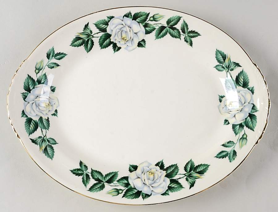 Nassau 11" Oval Serving Platter by Homer Laughlin -1