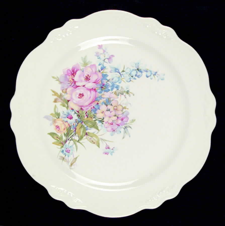 Nosegay Dinner Plate by Homer Laughlin -1