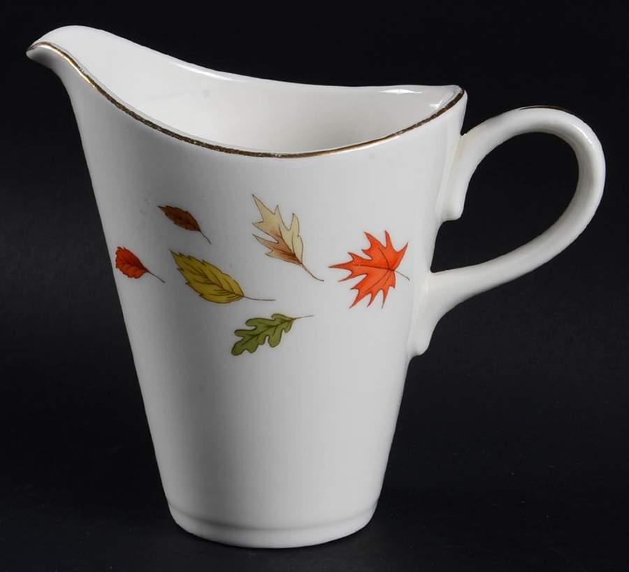 October Leaves Creamer by Homer Laughlin -1