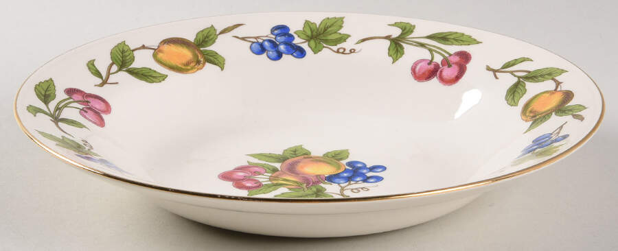 Orchard Rim Soup Bowl by Homer Laughlin -1