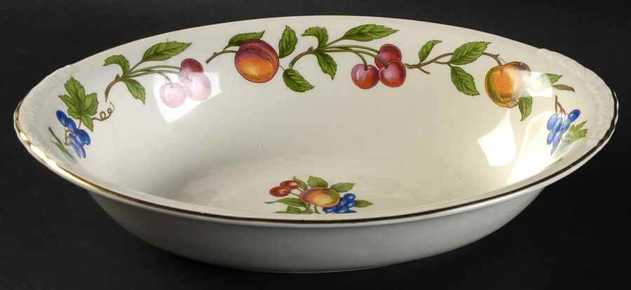 Orchard 9" Oval Vegetable Bowl by Homer Laughlin -1