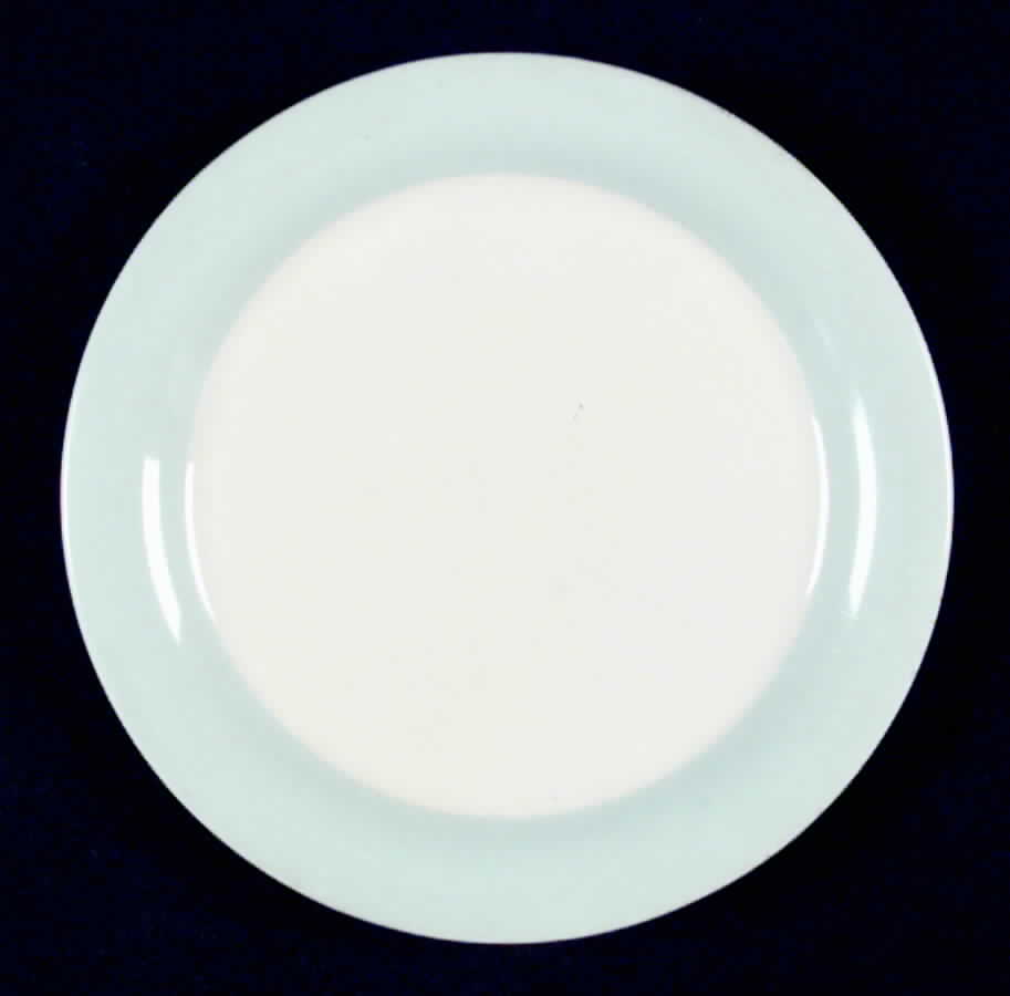 Organdy Blue Bread & Butter Plate by Homer Laughlin -1