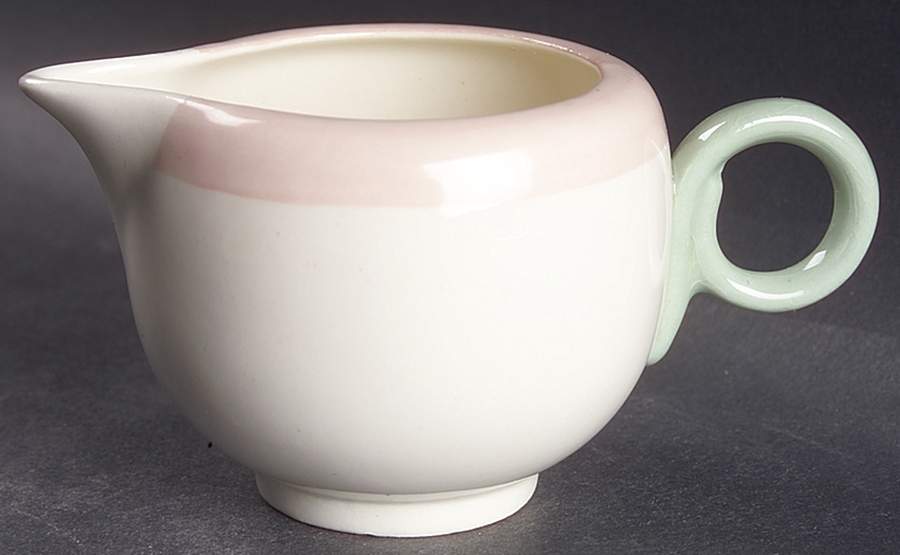Organdy Pink Mini Creamer by Homer Laughlin -1