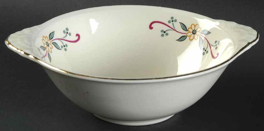 Pennsylvania Dutch Lugged Cereal Bowl by Homer Laughlin -1