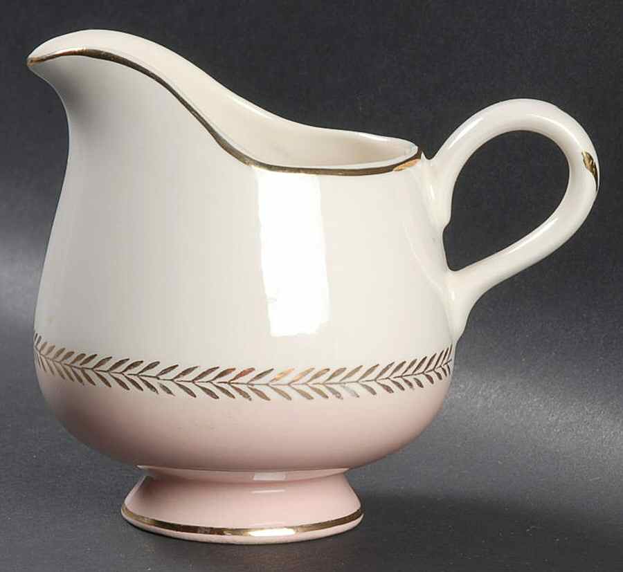 Pink Laurel Creamer by Homer Laughlin -1