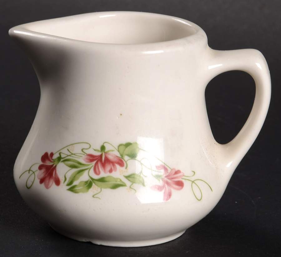 Pink Violets Mini Creamer by Homer Laughlin -1