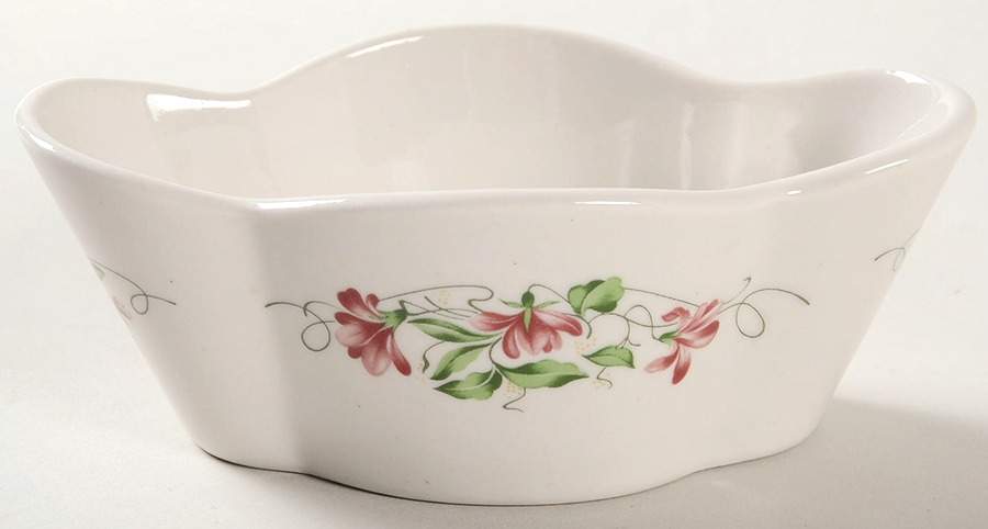 Pink Violets Sweetener Holder by Homer Laughlin -1