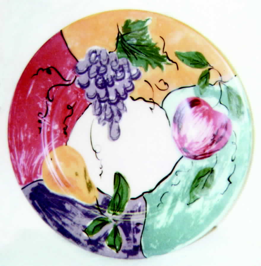 Pompeii Dinner Plate by Homer Laughlin -1