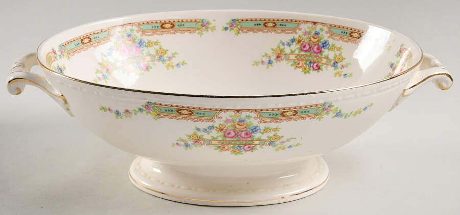 Primuline Oval Vegetable No Lid by Homer Laughlin -1