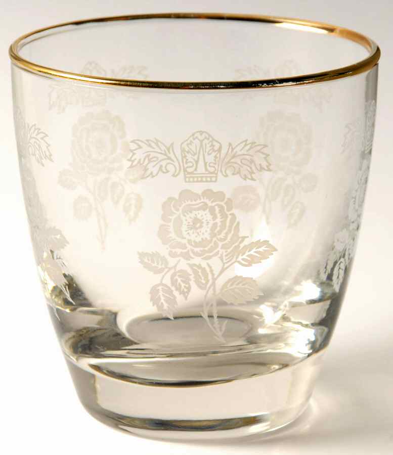 Queen Esther 8 Oz Glassware Old Fashioned by Homer Laughlin -1