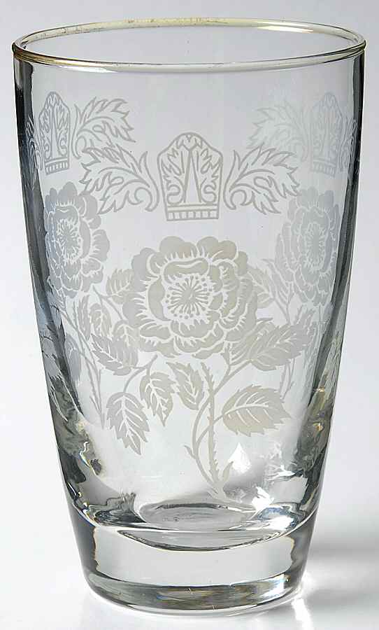 Queen Esther 10 Oz Glassware Tumbler by Homer Laughlin -1