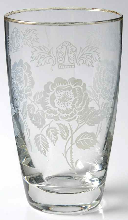 Queen Esther Glassware Highball by Homer Laughlin -1