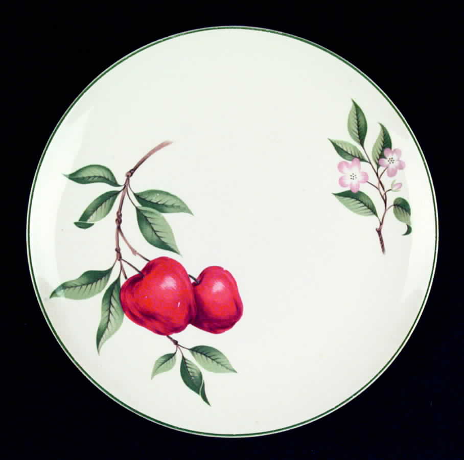 Red Apple Dinner Plate by Homer Laughlin -1