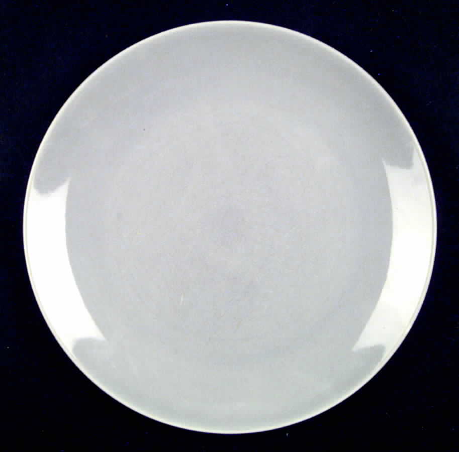 Rhythm Gray Dinner Plate by Homer Laughlin -1