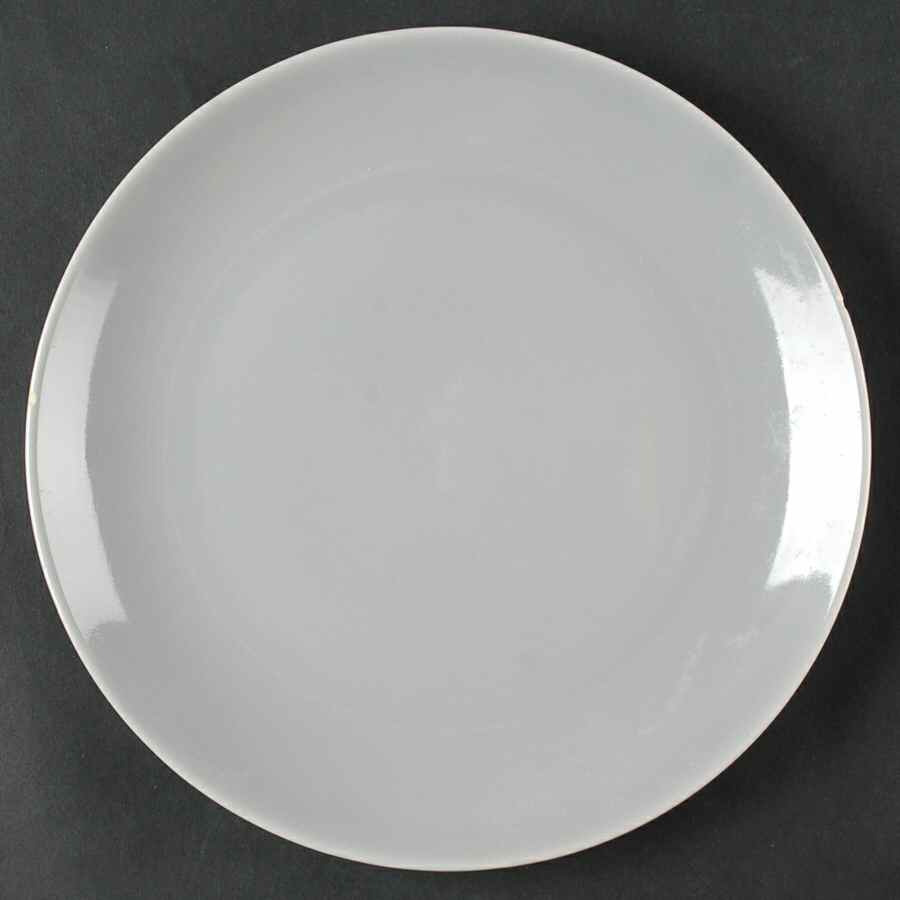 Rhythm Gray Luncheon Plate by Homer Laughlin -1