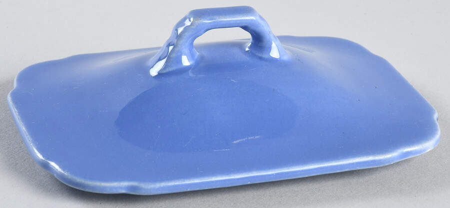 Riviera Mauve Blue Lid for Sugar Bowl by Homer Laughlin -1