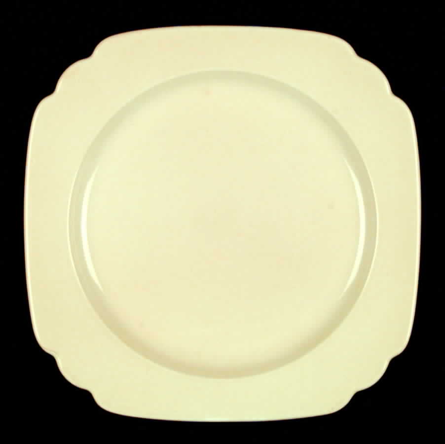 Riviera Ivory Dinner Plate by Homer Laughlin -1