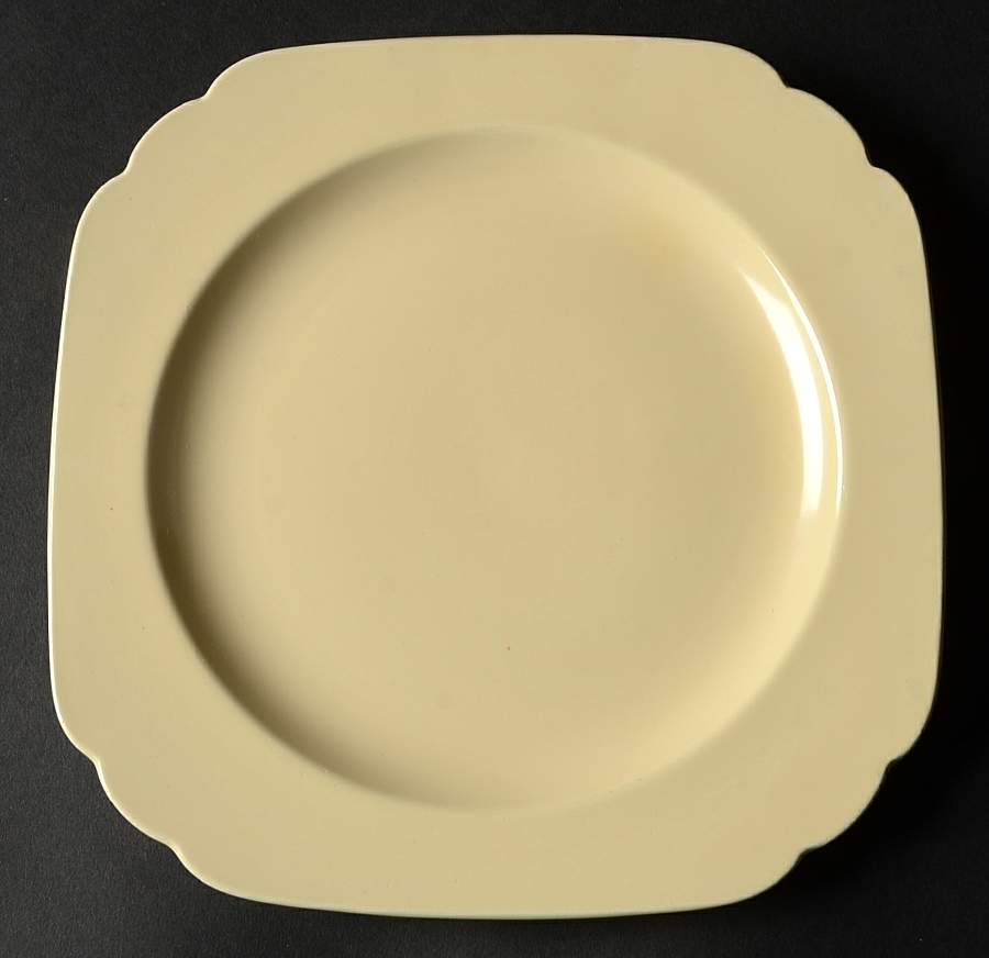 Riviera Ivory Salad Plate by Homer Laughlin -1
