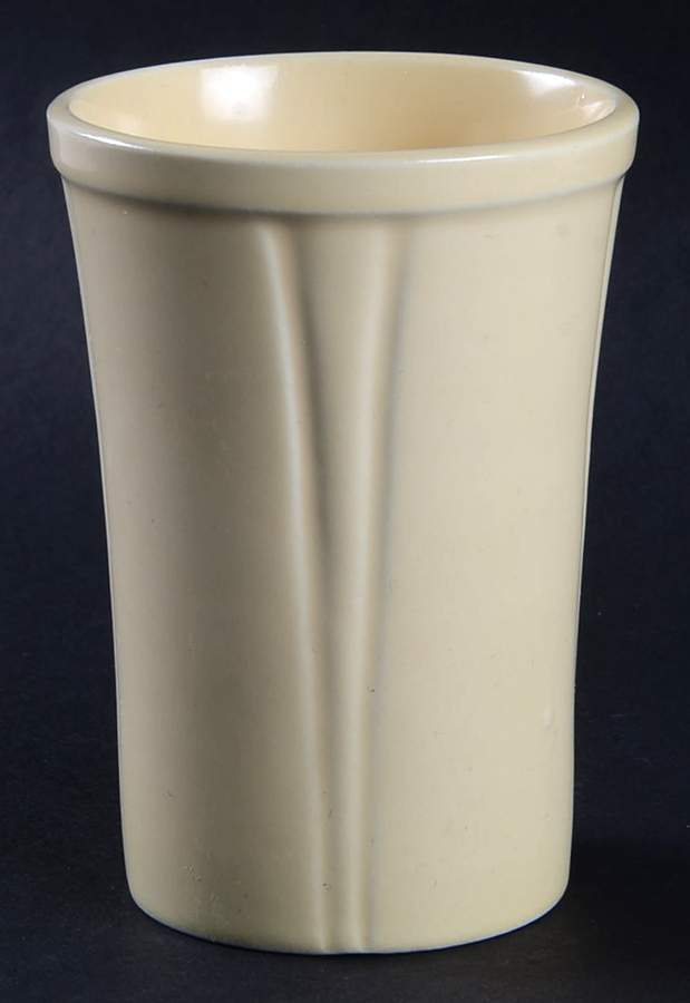 Riviera Ivory (China) Juice Tumbler by Homer Laughlin -1