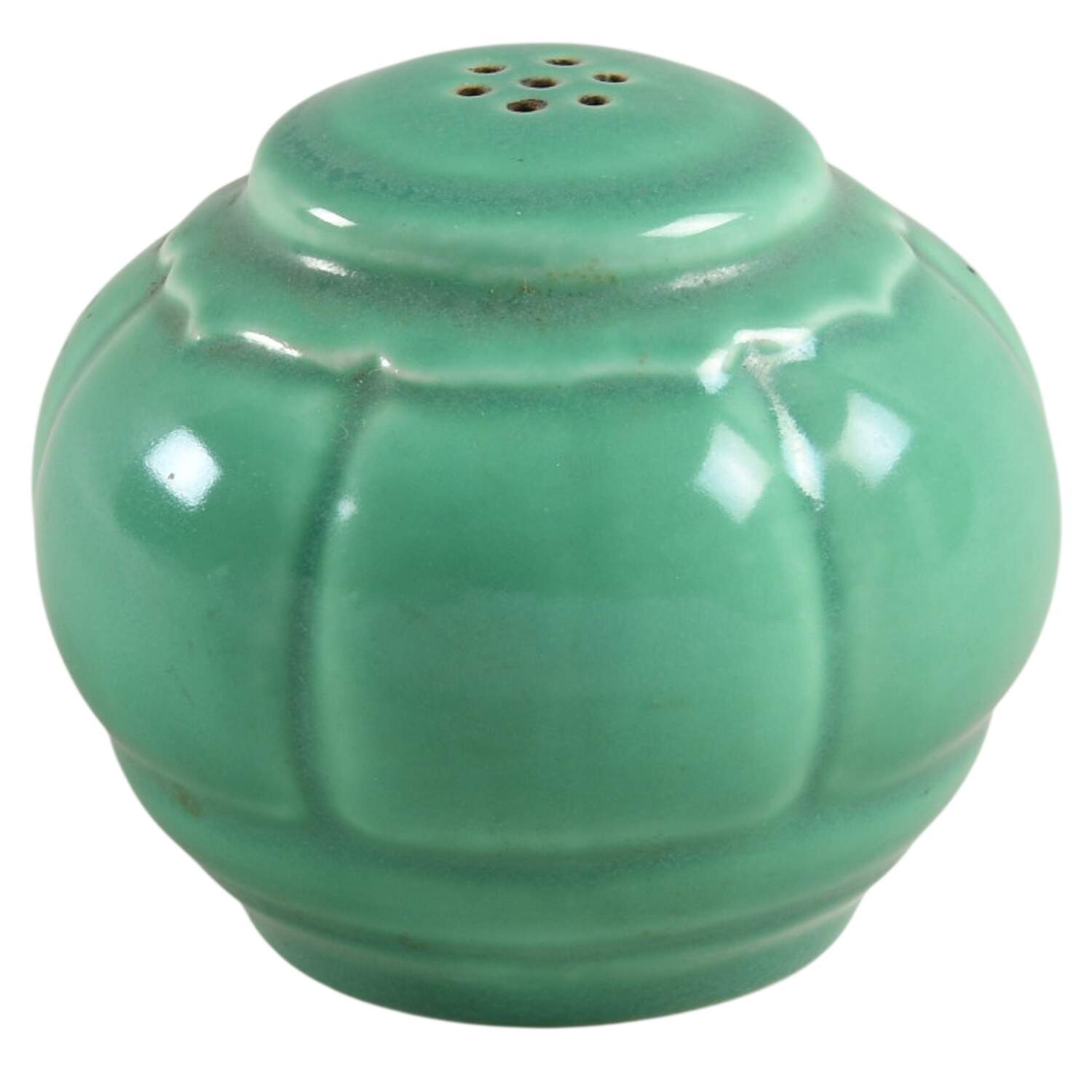 Riviera Green Salt Shaker by Homer Laughlin -1