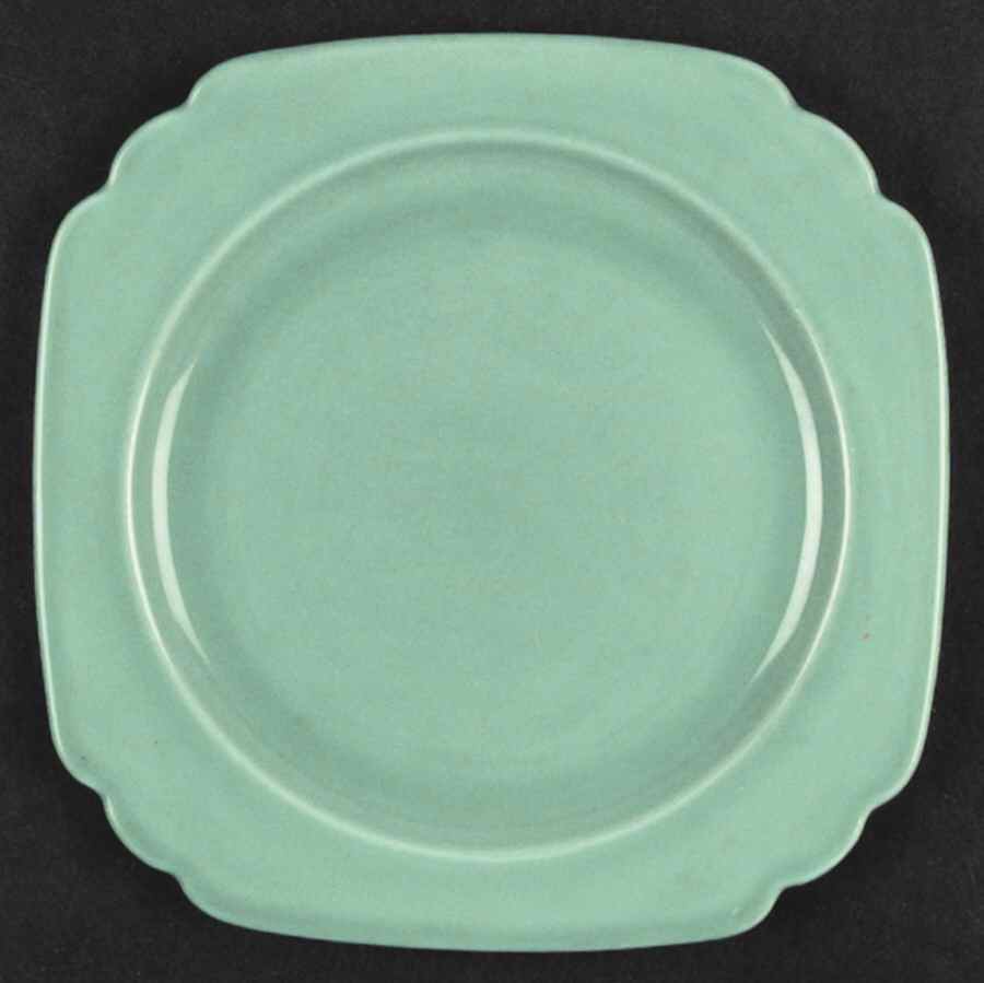 Riviera Green Salad Plate by Homer Laughlin -1