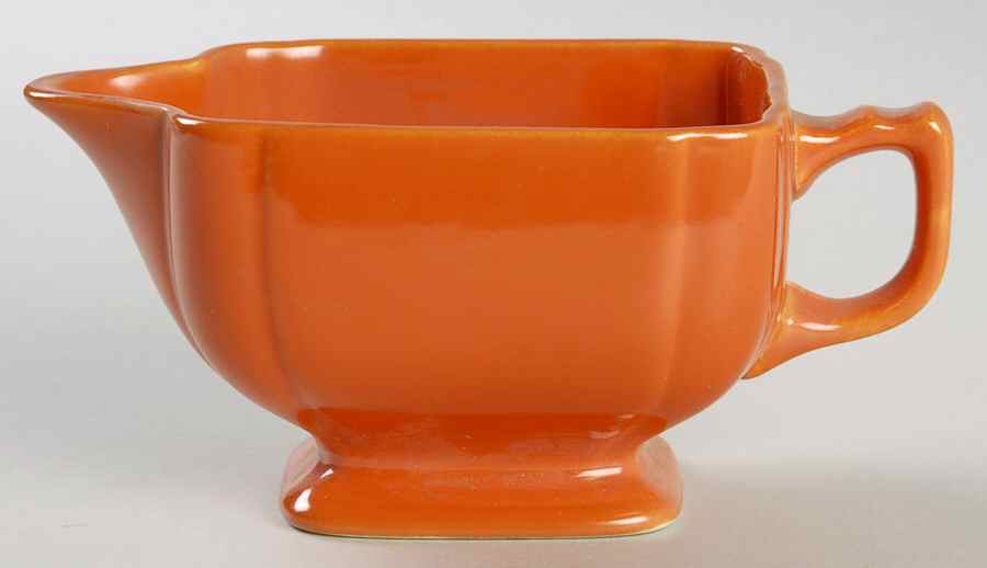 Riviera Red Creamer by Homer Laughlin -1