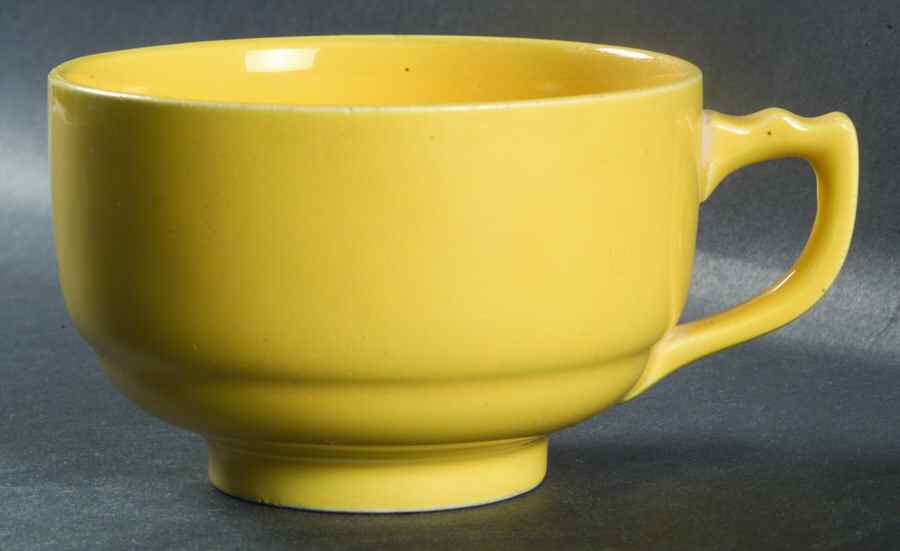 Riviera Yellow Footed Cup by Homer Laughlin -1