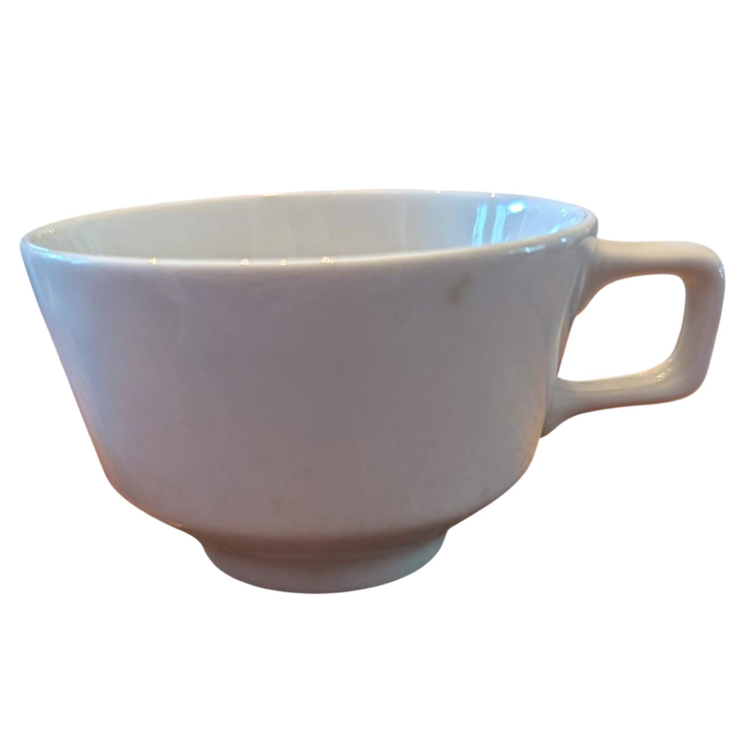 Best Restaurant Ware (All White) Flat Cup by Homer Laughlin -1