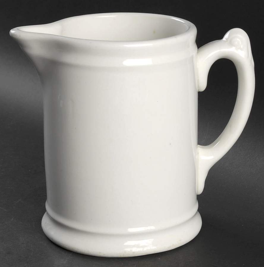 Best Restaurant Ware (All White) Tankard Pitcher by Homer Laughlin -1