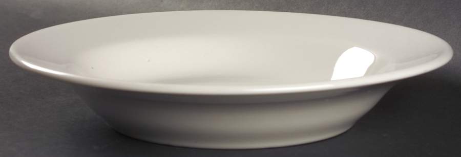 Best Restaurant Ware (All White) Large Rim Soup Bowl by Homer Laughlin -1