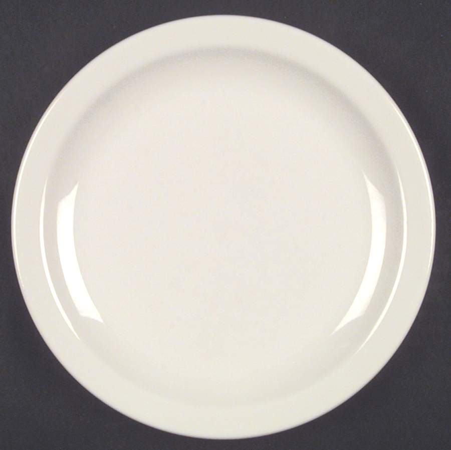 Best Restaurant Ware (All White) Dinner Plate by Homer Laughlin -1