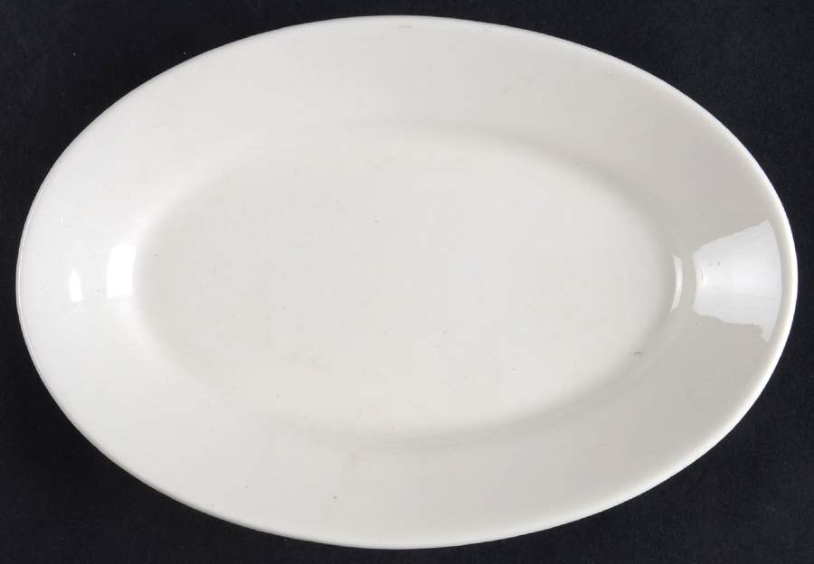 Best Restaurant Ware (All White) Relish by Homer Laughlin -1