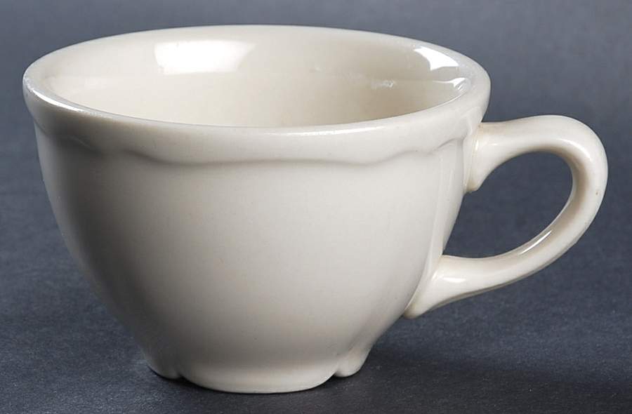 Carolyn Flat Cup by Homer Laughlin -1