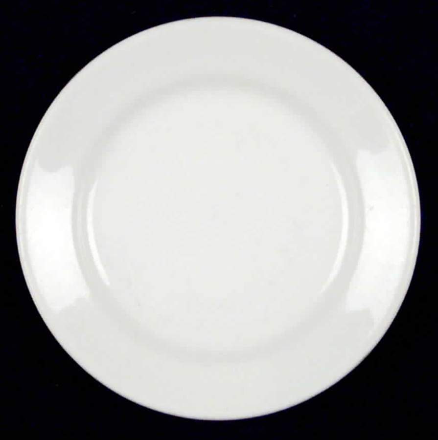 Best Restaurant Ware (All White) Small Bread & Butter Plate by Homer Laughlin -1