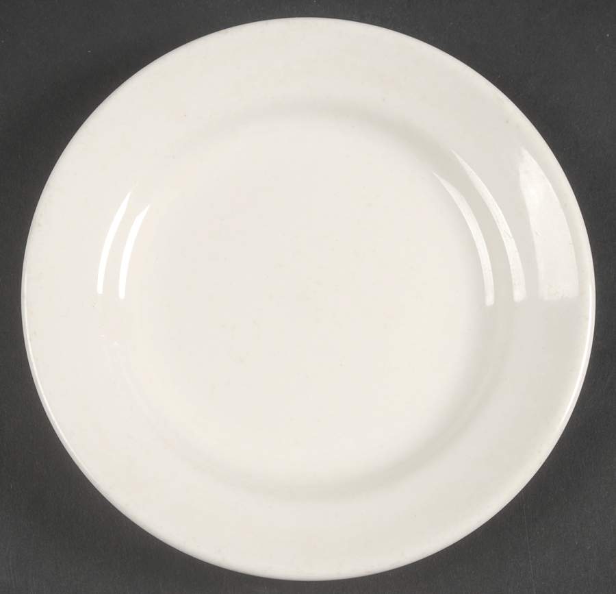 Best Restaurant Ware (All White) Bread & Butter Plate by Homer Laughlin -1